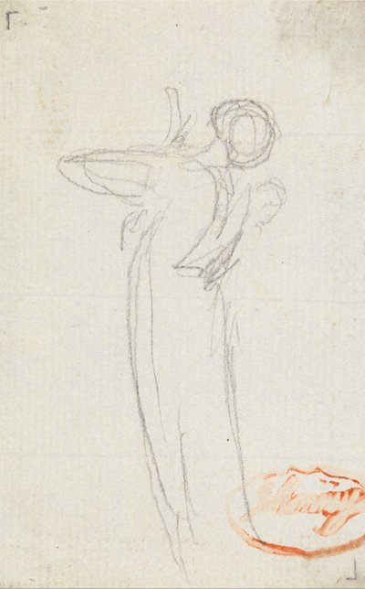 Figurenstudie Elf von George Romney